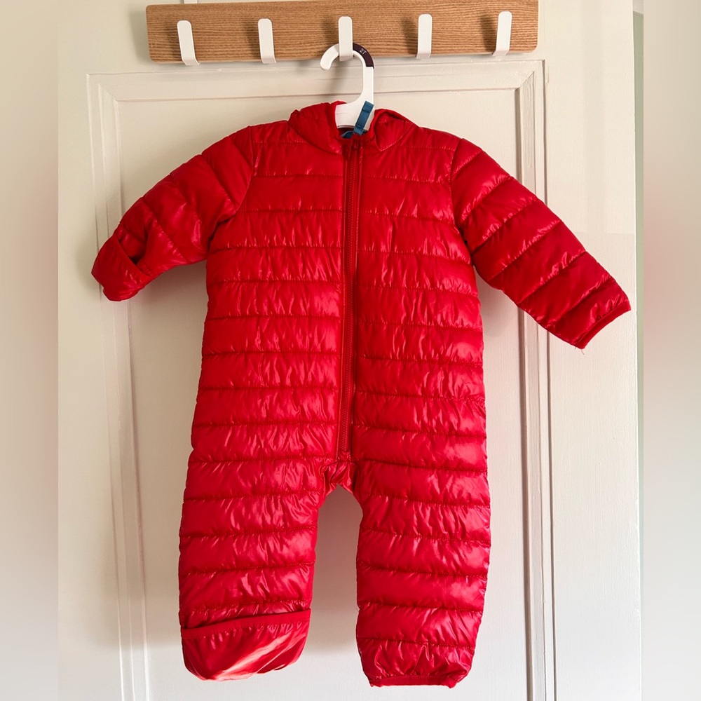 Red Primary Snowsuit